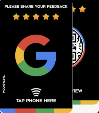 Google Review Card — Google review product by Casaccio Media